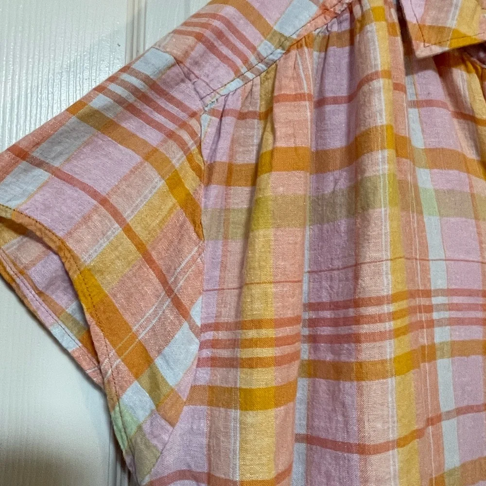 NWOT: American Eagle Outfitters Women's Pink and Orange Shirt XL - Picture 4 of 9